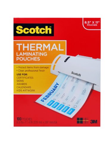 Scotch Thermal Laminating Pouches