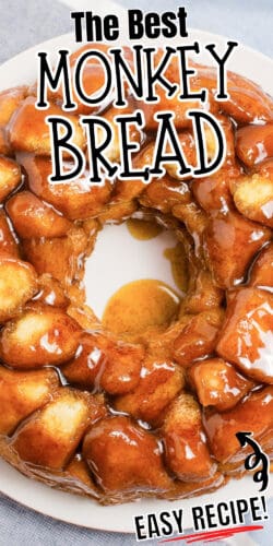 The best monkey bread (easy recipe) pin.
