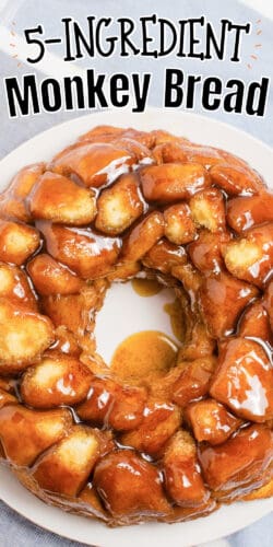 5-Ingredient Monkey Bread Pin.