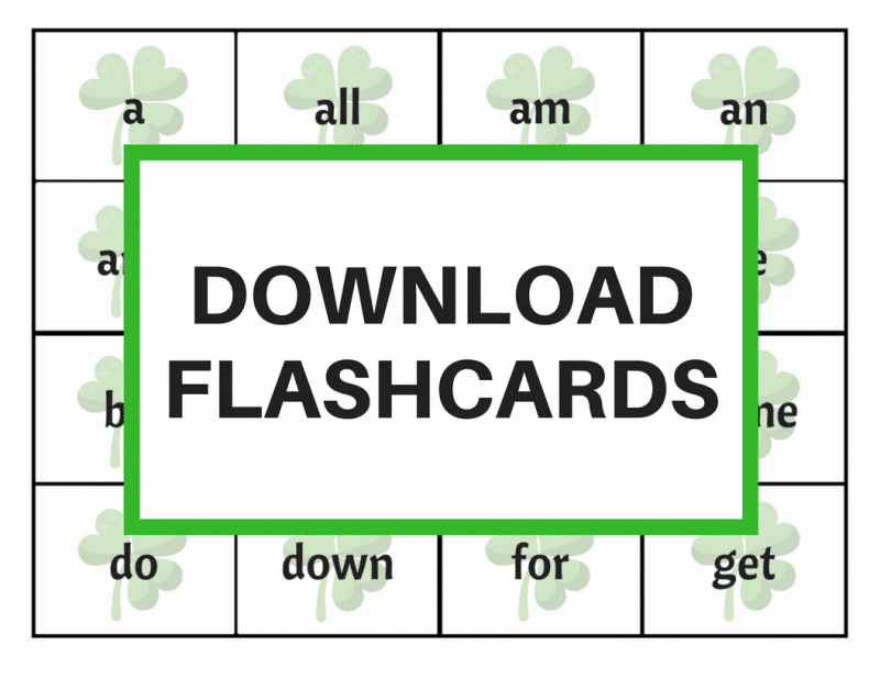 St. Patrick's Day Bingo is a fun and educational kids activity packed with 60 high frequency sight words (aka power words) and perfect to play in the classroom or at home. Download the free printable bingo boards, bingo markers, and flashcards, cut them out, and you will be ready to play the game.